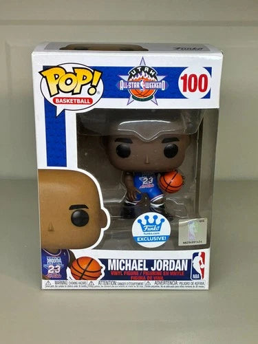 Funko Pop! NBA: Michael Jordan #100 All Star Weekend Jersey Funko Shop Exclusive