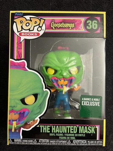 Funko Pop! Goosebumps The Haunted Mask #36 Blacklight Barnes And Noble Exclusive