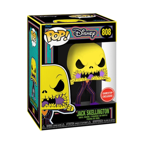 Funko Pop 808 Disney Nightmare Before Christmas Jack Skellington Exclusive
