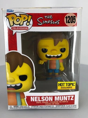 Funko POP! Television Animation The Simpsons Nelson Muntz #1205