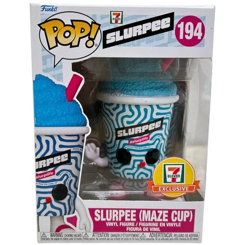 Funko POP Slurpee Maze Cup #194 Vinyl Figure 7 Eleven Exclusive New