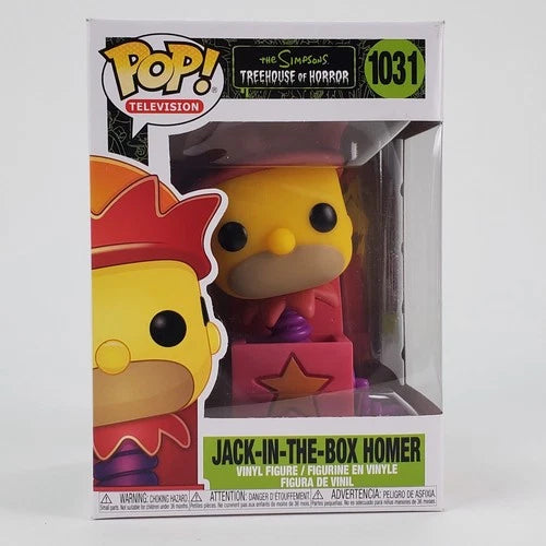 Funko Pop! Television #1031 Simpsons Treehouse of Horror Jack-In-The-Box Homer
