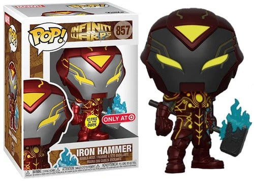 Funko Pop! Iron Hammer (Glow in the Dark, Infinity Warps) 857 - Target Exclusive