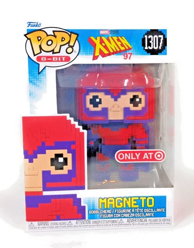 Funko Pop!-8 Bit-Marvel X-Men '97- Magneto-Target Exclusive #1307