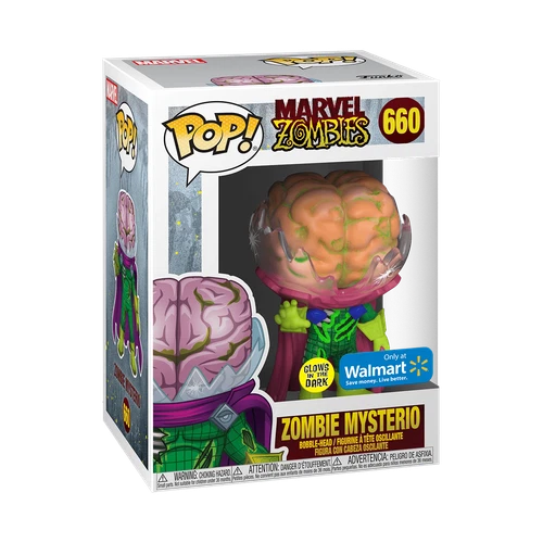 Funko POP! Marvel Zombies Zombie Mysterio #660 Walmart Exclusive Vinyl Figure