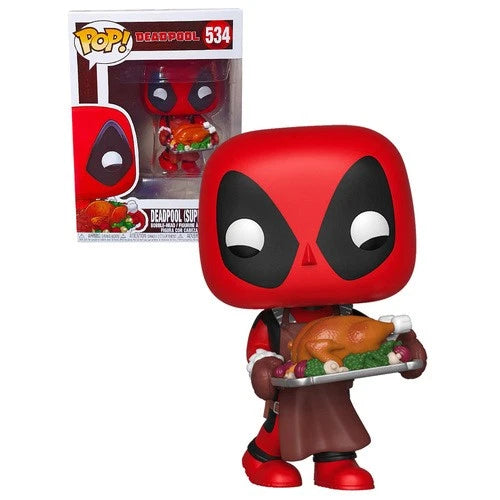 Funko Pop Marvel Holiday Deadpool (Supper Hero) #534
