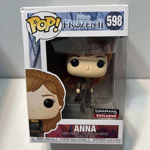 Funko Pop! Vinyl: Disney Frozen 2- Anna - Cinemark (CIN) (Exclusive) #598