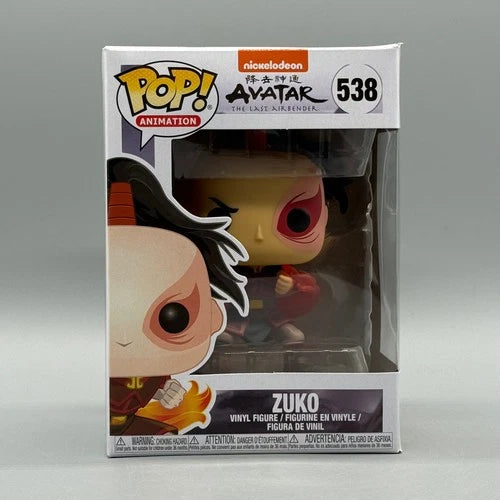 Funko Pop! Animation #538 Zuko Avatar The Last Airbender