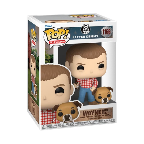 Funko POP! Television Letterkenny Wayne with Gus #1166