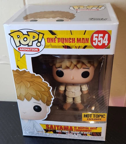 Funko Pop! Vinyl: One Punch Man - Saitama - Hot Topic (Exclusive) #554
