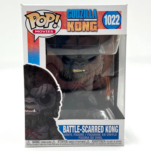 Funko Pop! Movies: Godzilla vs. Kong - Battle-Scarred Kong Vinyl Figure #1022