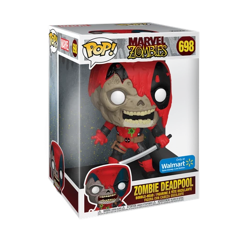 Funko POP! Marvel Zombies Zombie Deadpool Supersized #698 Walmart Exclusive