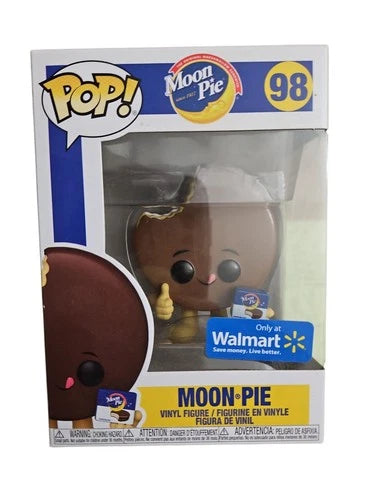 Funko Pop Ad Icons Moon-Pie #98 Walmart Exclusive Vaulted Vinyl Figure Foodies