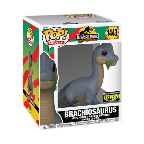 FUNKO POP! #1443 Brachiosaurus Jurassic Park 30th Anniversary EE Exclusive