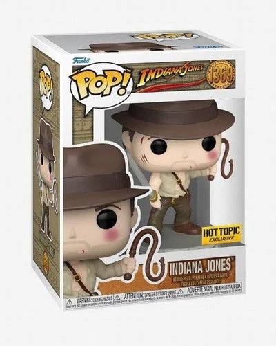 Funko Pop! Indiana Jones + Whip Hot Topic Exclusive Figure #1369