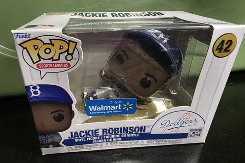 Funko Pop! Vinyl Jackie Robinson #42 MLB Baseball Sports Legends