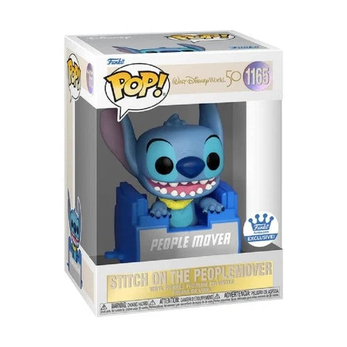 Funko Disney Pop Vinyl Stitch on the Peoplemover