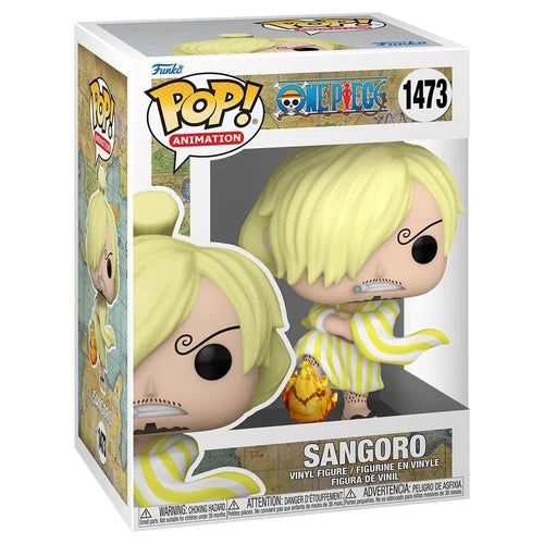 Sanji One Piece Funko POP Anime Sangoro Wano Collectible Vinyl Figure 72108