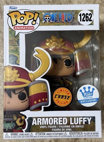 Funko Pop! One Piece 1262 Armored Luffy Funko Exclusive Chase