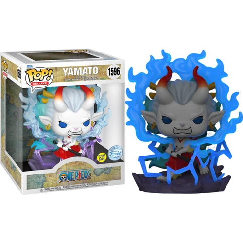Funko Pop! Deluxe One Piece Yamato Beast GITD Glow EE Exclusive #1596
