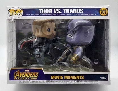 Funko POP! Marvel Avengers: Infinity War Thor vs Thanos #707 Movie Moments