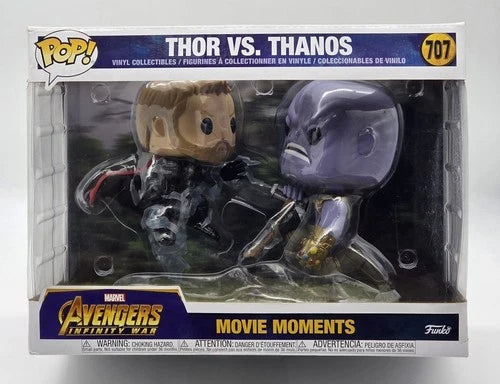Funko POP! Marvel Avengers: Infinity War Thor vs Thanos #707 Movie Moments