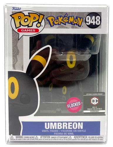 Funko Pop! Games Pokémon Umbreon Flocked #948 Chalice Exclusive