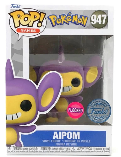 Funko POP! Pokémon Aipom Flocked #947