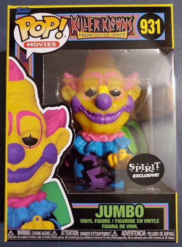 Funko Pop Jumbo #931 Spirit Exclusive Killer Klowns From Outer Space