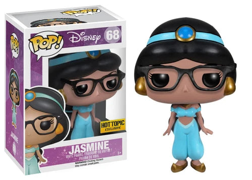 Funko Pop! Vinyl: Disney - Jasmine (w/ Glasses) (Nerd) - Hot Topic68
