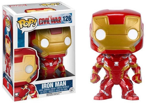 Funko Pop! Captain America Civil War #126 Iron Man