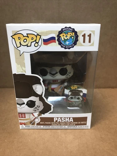 Funko Pop! Around The World: Pasha Russia W/ Pin #11