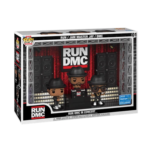 Funko Pop! Moments: Run DMC In Concert - Walmart (Exclusive) #01