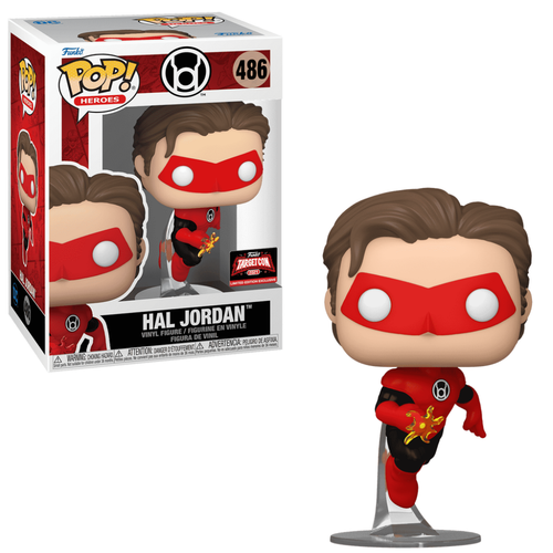 Hal Jordan #486 - Red Lantern Corps Funko Pop! [2024 TargetCon Exclusive]