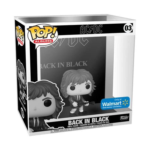 Funko Pop! Album Cover with case: Back in Black - Walmart (WMT) (Exclusive) #03