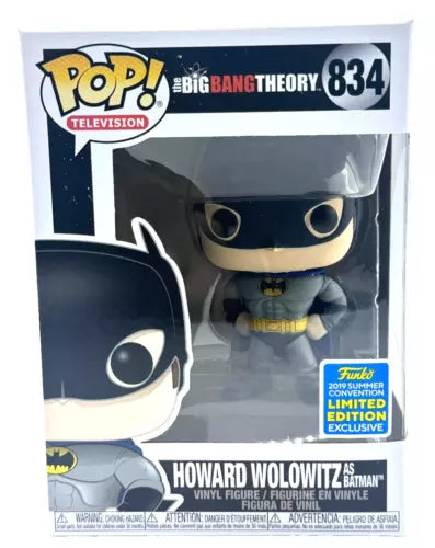 Funko Pop! Vinyl: The Big Bang Theory Howard Wolowitz as Batman SDCC Exclusive
