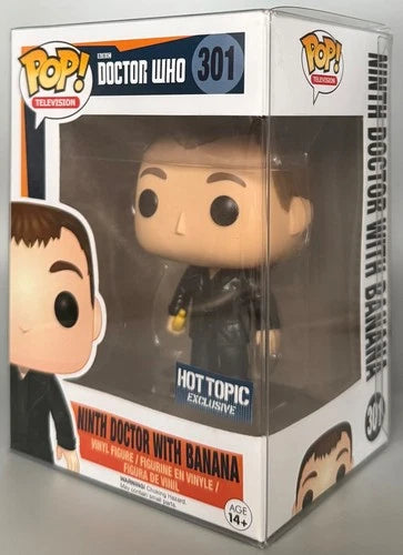 Funko Pop! Vinyl: Doctor Who - Ninth Doctor with Banana - Hot Topic Exclusive
