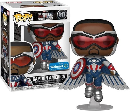 Funko Pop Marvel The Falcon and The Winter Soldier Captain America Sam Wilson