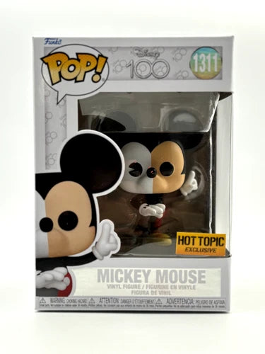 Funko POP! Mickey Mouse 1311 Disney 100 Hot Topic Exclusive