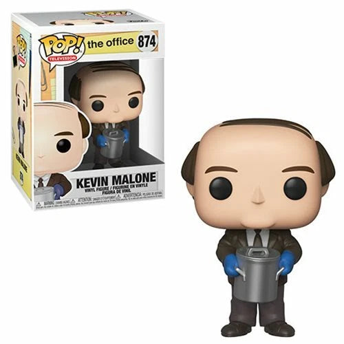 Funko Pop! The Office Kevin Malone with Chili Vinyl Bobble Toy Figure #874