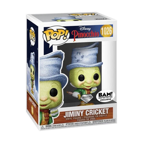 POP! Disney - Pinocchio - Jiminy Cricket - Diamond - BAM EXCLUSIVE