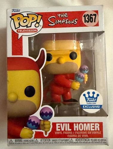 Funko Pop! Vinyl: The Simpsons - Evil Homer - Funko (Exclusive) #1367