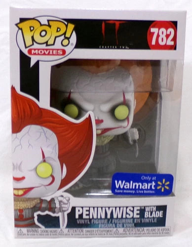 Funko Pop Movies It Chapter Two 782 Pennywise With Blade Walmart Vinyl Figure