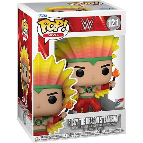 Funko POP! WWE Wave 17 Vinyl Figure - RICKY THE DRAGON STEAMBOAT #121
