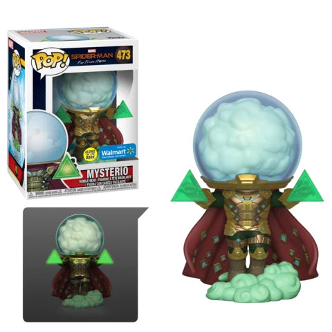 Funko Pop! Spider-Man Far From Home - Mysterio #473 GITD Walmart Exclusive