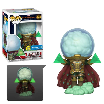 Funko Pop! Spider-Man Far From Home - Mysterio #473 GITD Walmart Exclusive