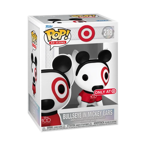 Funko Pop! Vinyl: Target - Bullseye in Mickey Ears - Target (Exclusive) #218