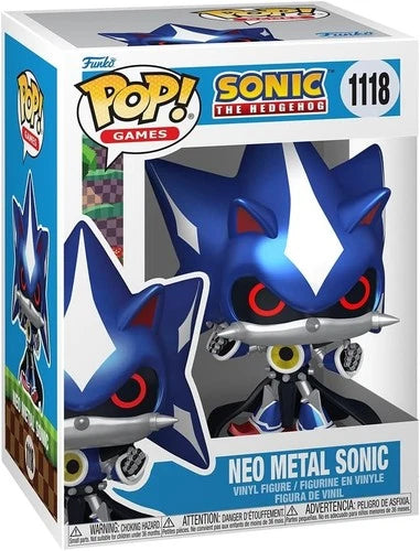 Funko Pop Sonic the Hedgehog - Neo Metal Sonic Figure 1118