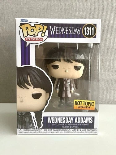 Funko Pop! Vinyl: The Addams Family - Wednesday Addams (Metallic) - Hot Topic