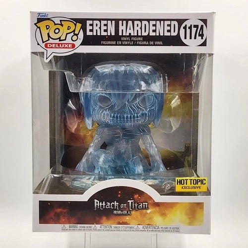 Eren Hardened (Translucent) Funko Pop Deluxe #1175
